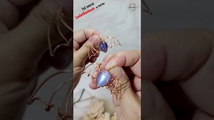 Bat pendant - Free tutorial video link above the title #shortsvideo #wireworks #diy #handmade