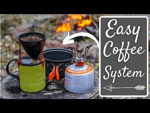 How To Make Coffee Backpacking & Camping: GSI Outdoors Ultralight Java Drip & Bisgear Cook Set!
