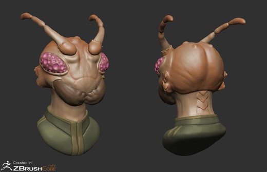 Bug-like Alien, Joe Page