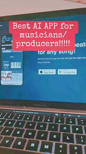 This app is the best AI app out here !! CHORD.AI free app on macbook and iphone!#singersongwriter #musician #musicproduction #music #recording #recording #lyrics #originalmusic #guitar #typebeat #musicproducer #musicproductiontiktok #aiformusicians #guitartok #acoustic #midifiles #ableton #logic