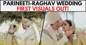 Parineeti-Raghav Wedding: Actress Wore Customised 'Dupatta' With Raghav's Name - Watch | Bollywood Life