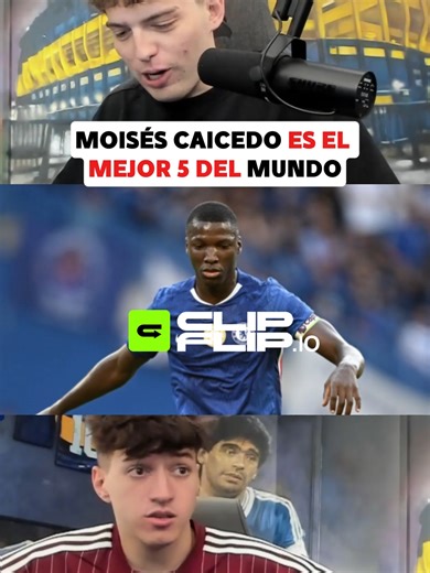 Moisés Caicedo es el mejor 5 del mundo #startearning_clipflipio #davooxeneize #davo #moisescaicedo #ecuador #ecuador🇪🇨