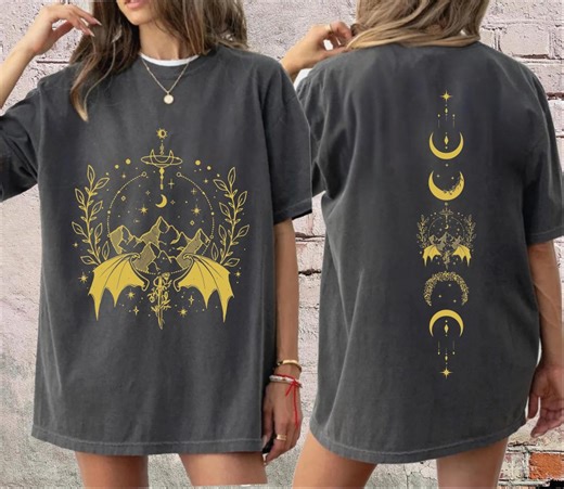Velaris Shirt, Thorns and Roses Court of Dreams T-shirt, Night Court Acotar Tee - Etsy