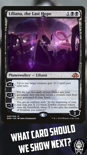 Liliana, the Last Hope for the MagicVerse! #MTG #MTGCommander