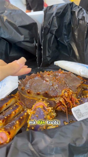 Ai đang săn cua hoàng đế giá hời thì tranh thủ nha ❤️🦀 #xuhuong #langhaisanmix