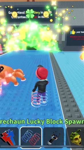 I spawn new lucky block