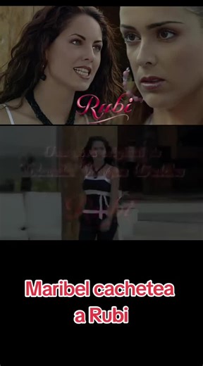 Rubi Telenovela - Maribel cachetea a Rubi #barbaramori #rubi #novela