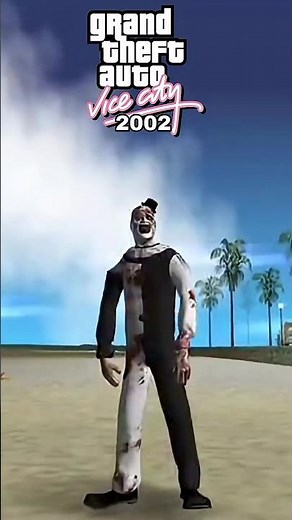 Playing as Terrifier in all GTA games 🔪