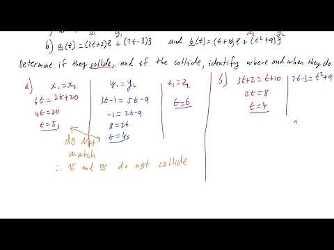Determining if Particles Collide