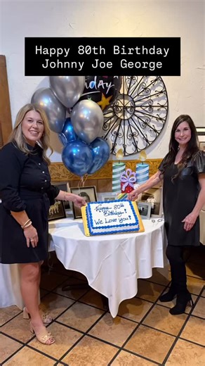 3 comments | Happy 80th Birthday to my brother, Johnny Joe George! We love you and what fun celebrating you. ❤️ | Debra George | Facebook