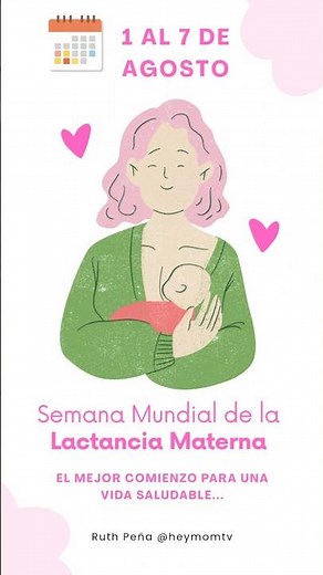Semana Mudial de la Lactancia Materna 🌎 2026 #maternidad