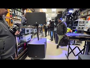 YORKVILLE PSA18S (NEW) 18 inch PARALINE SUB with LINE ARRAY TOP