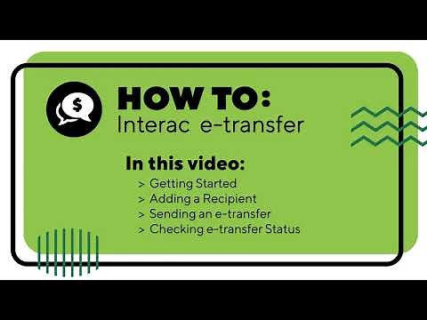 Online Banking: How To Interac e-transfer