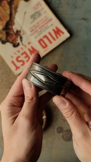 How to Stamp a Silver Ingot Cuff #silversmith #metalsmith #jewelrymaking