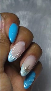 Mermaid Core Nails: 3D Sea Shell Art Tutorial 🧜‍♀️🐚 #oceannails #mermaidnails #summernails #nails