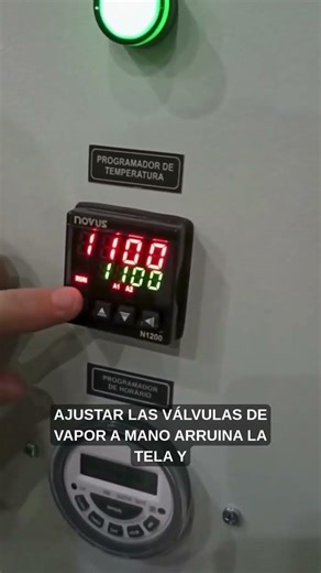 Controlador Novus N1200: El secreto para un teñido perfecto