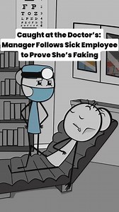 Caught at the Doctor’s: Manager Follows Sick Employee to Prove She’s Faking #managersbelike #managers #corporate #corporateamerica #corporatelife #animation #funnyvideo #comedy #reels #relatable #animationart #animationvideo | Tony Animation