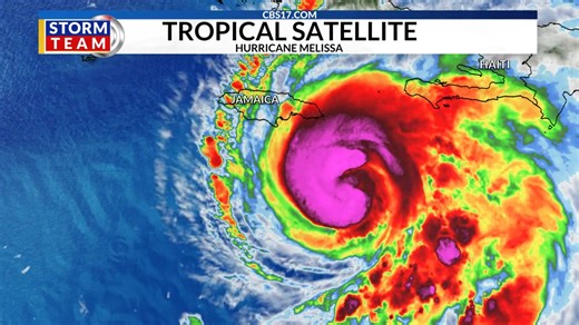 4.2K views · 12 shares | Hurricane Melissa continued to gain strength and definition. It's now a powerful category 4 hurricane with sustained winds of 140 mph. Melissa is expected to make landfall in Jamaica Tuesday morning, dumping as much as 40"+ across eastern parts of the island. | Meteorologist Matthew Huddleston | Facebook