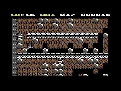 Boulder Dash 2 (C64) longplay - Part 1/2