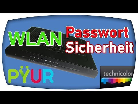 Technicolor TC7200 WLAN Sicherheit + WPA Passwort ändern (Pyur/Unitymedia/Vodafone Router)