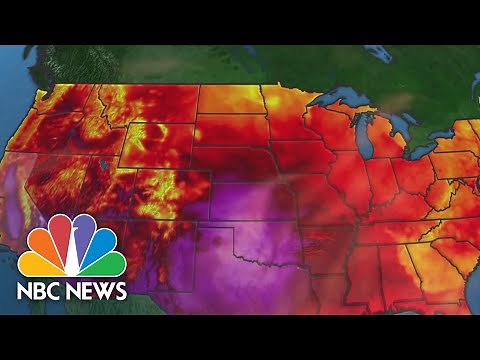 Estimated Record-Breaking Heat Wave Sweeping The U.S.