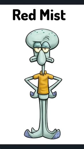 S**** Squidward (Red mist) CREEPYPASTA PART 1