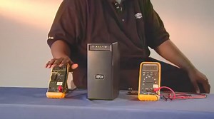 How to Take the Voltage Reading on a UPS System - Eaton videos