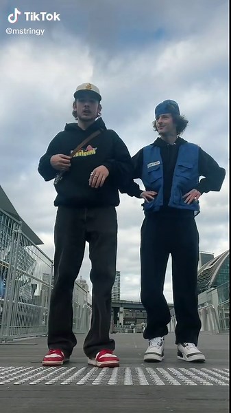 Dynamic Dance Routine on City Bridge