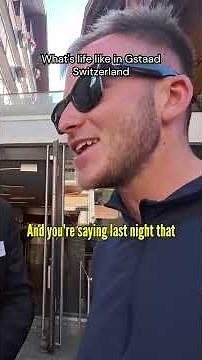 What's life like in Gstaad Switzerland 🇨🇭#switzerland🇨🇭 #switzerland