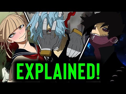 EVERY LEAGUE OF VILLAINS BACKSTORY EXPLAINED! - My Hero Academia