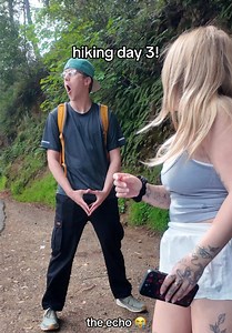 a VERY chaotic hiking vlog 🤣 #fyp #viral #cam2r #hiking #sequoia | Hiking