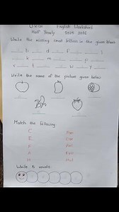 345K views · 1.9K reactions | English grammar worksheets Grade KG Follow Divine Light Special 8860531641 #educationforall #englishworksheets #schoolactivities #learnenglish #englishlearning | Divine Light Special | Facebook