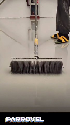 Self Leveling Concrete Epoxy Floor Tool Kit Spiked Roller for Self Leveling Epoxy Squeegee Garage Hard Floor Reconstruction