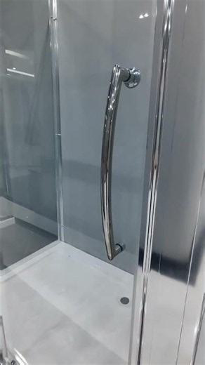 Himalaya Shower Door | Sleek Square Sliding Shower Enclosure