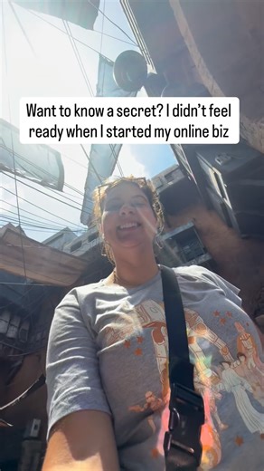 Waiting until you are ready for change isn’t a strategy. If you want a biz that you own, gives you time freedom and flexibility - you have to build it yourself. No one is handing it out in the workplace. No 9-5 is going to let you make what you want, create what you want and be able to be home with your kids all day. But this whole world of online business and selling digital products is a game changer. Whether you already have a platform or know you want to create one, you can both SERVE your a