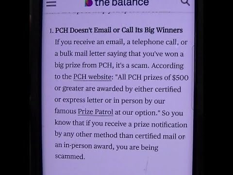 I WON! 2 5 Million! Publishers clearing house scammer gets MAD