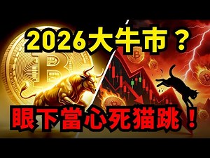 Bitwise震撼發佈十大預測，比特幣2026年大牛市？ 短期反彈阻力重重，當心死猫跳後砸向8萬！#比特幣#Bitwise#加密貨幣