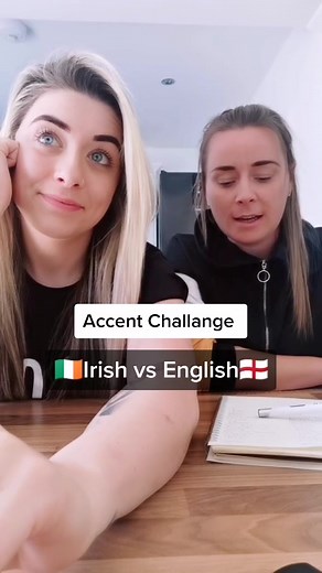 Accent Challenge: Irish vs English with Girlfriend