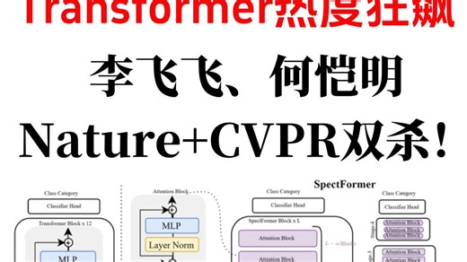 Nature CVPR双杀！Transformer热度狂飙，何恺明、李飞飞都参与了！