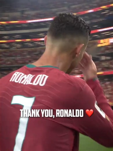 Thank you for all the memories, Cristiano Ronaldo ❤️ Ronadlo Sad Momments #fifaworldcup #PortugalvsSpain #portugal #Ronaldo #CR7 #RonaldoSad #ThankYou