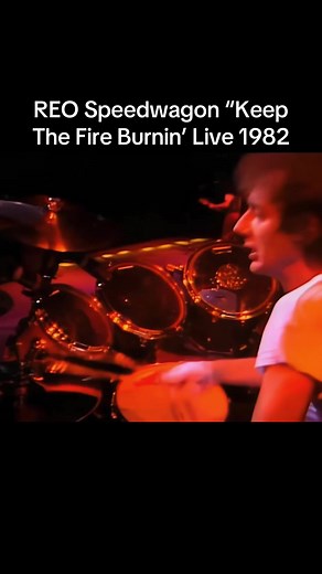 REO Speedwagon “Keep The Fire Burnin’ live 1982🔥🔥🔥 One of my favorite songs right now! #fypシ #viral #80smusic #fyp #viralvideo
