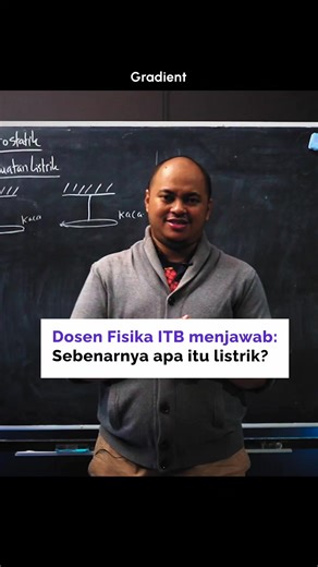 Sering dengar kata listrik? Tapi sebenarnya apa itu listrik?⚡️🤔 Anw, ini cuplikan kelas Fisika Dasar 2 di Gradient. Akses lengkapnya? Klik link di bio!