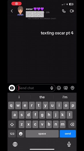texting oscar! on TikTok