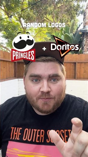 I mashed together random logos! #pringles #doritos #logos #logodesign #redesign #procreate #shorts