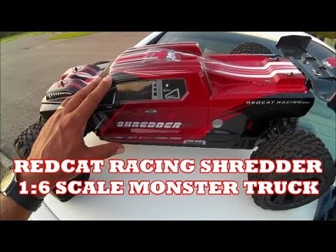 REDCAT RACING SHREDDER Monster Truck - "The Poor Man's Xmaxx!" FIRST RUN & REVIEW