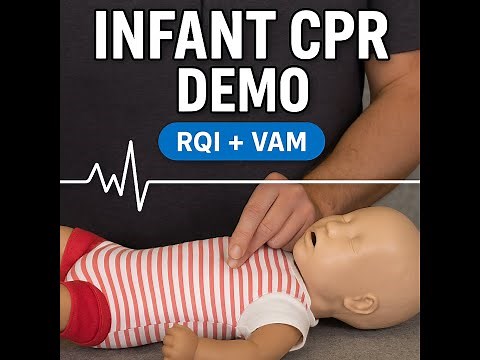 CPR Lifeline AHA BLS Infant Compressions with a VAM