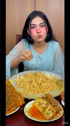 Super Satisfying ASMR Eating Chicken Biryani 🍗 Relaxing Food Sounds for Sleep #chickenbiryani