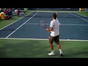 Two Handed Backhand by Roger Federer