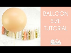 How To Inflate Your Balloon To The Correct Size
