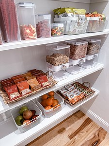 Shop right from this link - https://walmart.markable.ai/FzU2Tdkv ✨These are some of my favorite pantry organizers! The kids love the cereal dispenser and they fit an entire cereal box! #walmart #walmartfinds #walmarthome #organization | Brooke's Buys